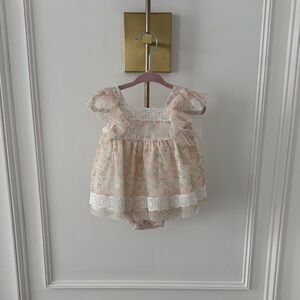 Charming Floral Baby Dress with bow